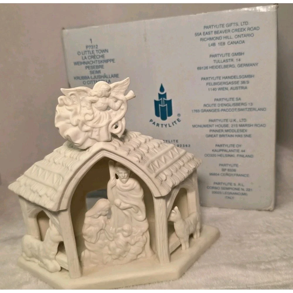 PartyLite Bisque Porcelain 7312 